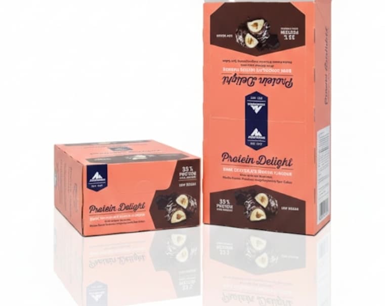 Multipower Protein Delight Bar - 18 x 35g Dark Chocolate Mocha Düşük Şeker ( skt kampanyası)