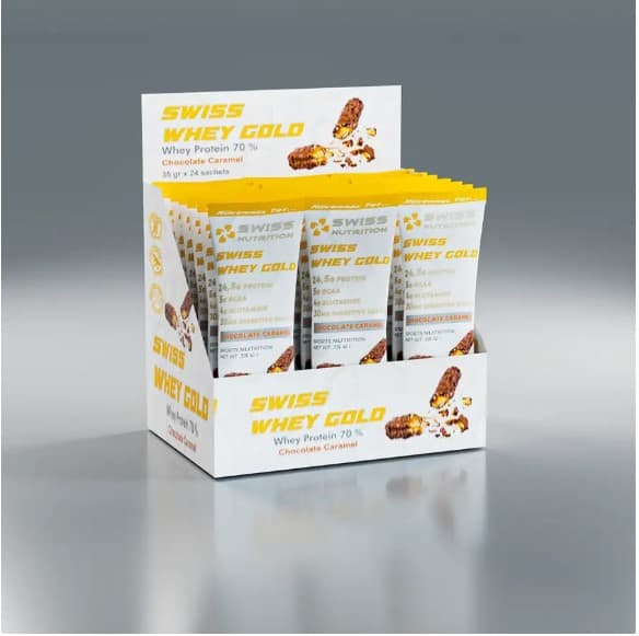 SWISS WHEY GOLD SAŞE 24 ADET Çikolata Karamel