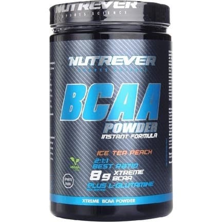 Alman Menşei Nutrever Bcaa Powder 500 gr - Şeftali Aroma