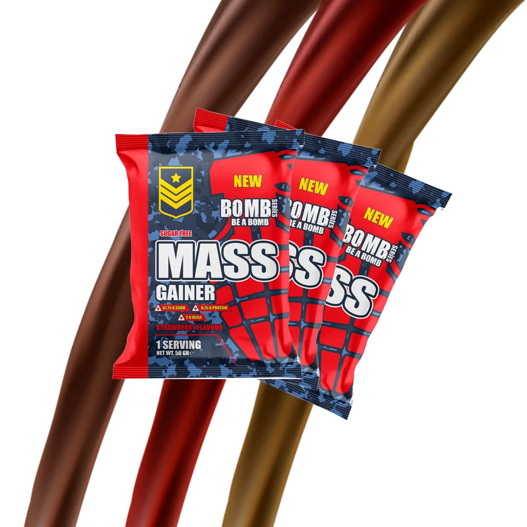 BOMB SERİES MASS GAİNER ŞASE 3 MİXF FLAVOUR 51 ŞASE — görsel 2