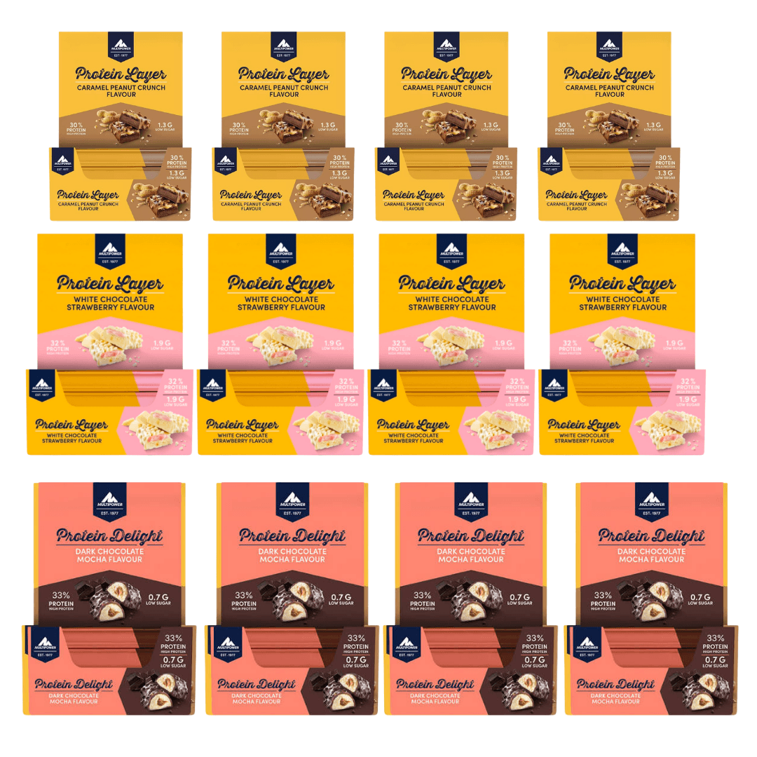 Multipower Protein Efsanev 12 kutu Protein Bar (12x18)